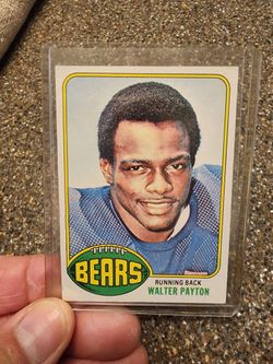 Walter Payton Topps Rookie Card