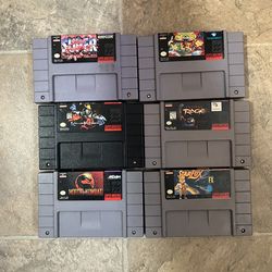 Super Nintendo games