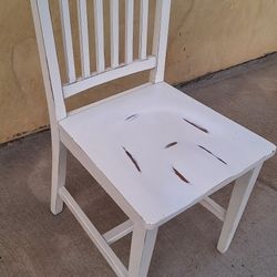 White Office Desk Chair.  Barnhouse Style 