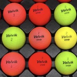 Volvik Color Golf Balls $10 Per Dozen 