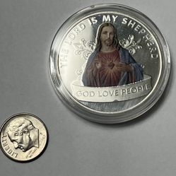 Silver Jesus Christ Silver Coin