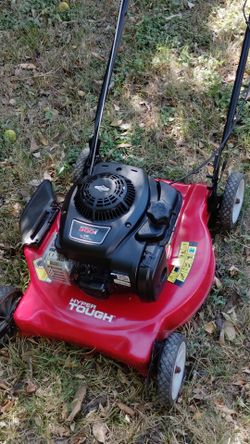 Hyper Tough all serviced lawnmower. Performance deal