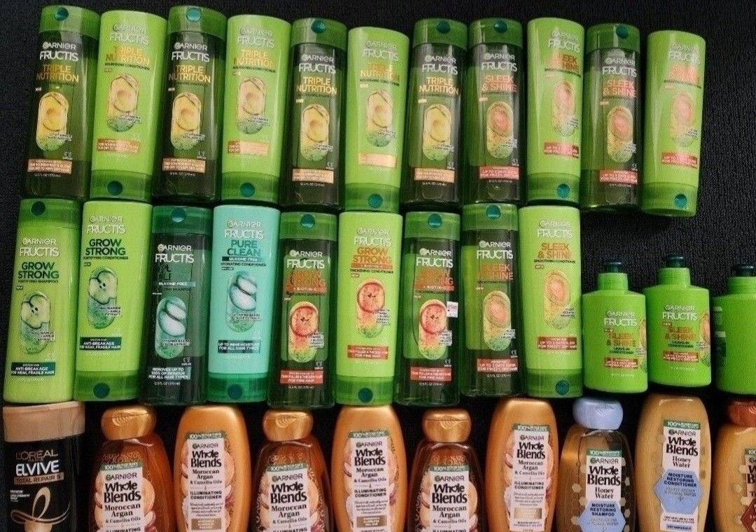 $3 Each L'oreal Elvive, Garnier Fructis Shampoos And Conditioners