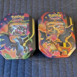 Pokemon TCG Mega Charizard Tin