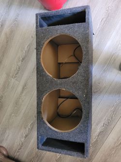 10" ported sub box $65