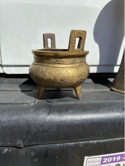 Incense holder and vase made from India