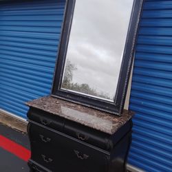 Chest Mirror Storage Modern Farmhouse - Delivery Available 