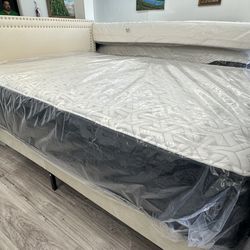 15” Queen PillowTop Hybrid Mattress  🔥$0 DOWN! Flexible Payments 🔥