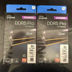Crucial Pro DDR5 RAM 32GB  6400 CL32