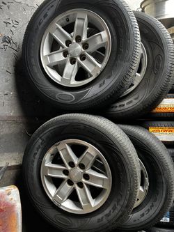Size 17” Rims And Tires 