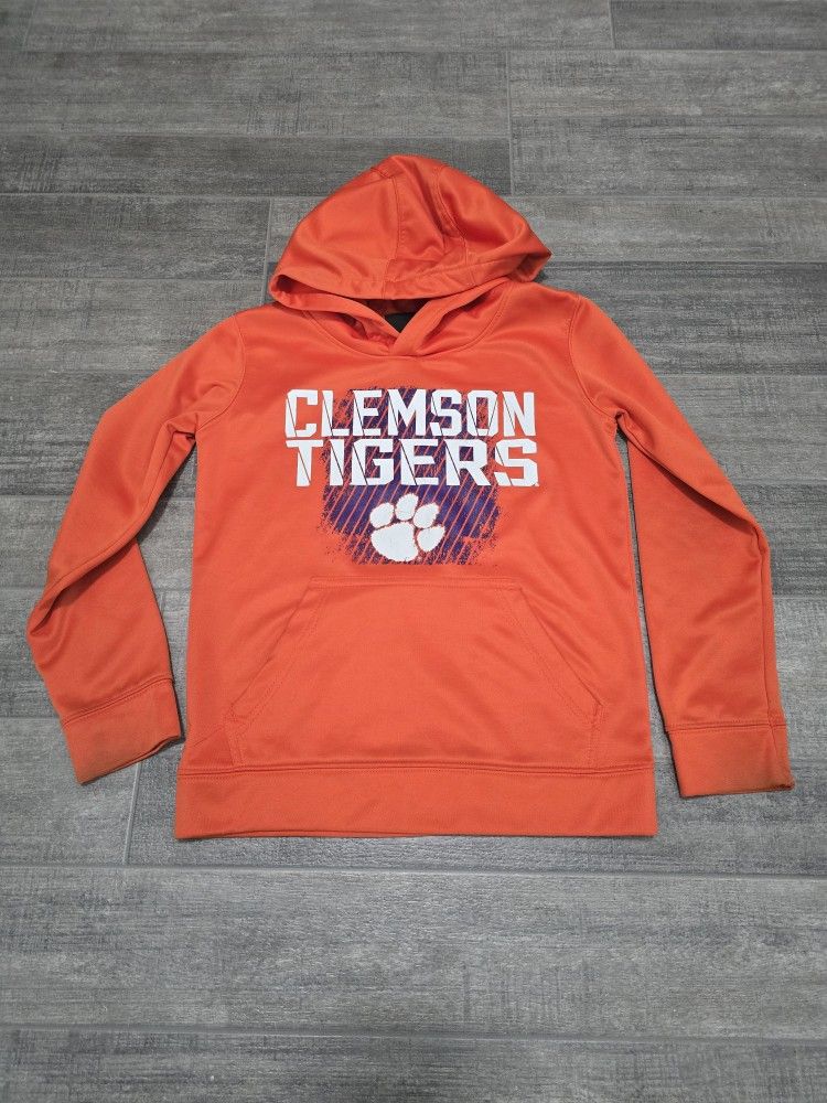 Boy's Size 8 Clemson Pullover Hoodie