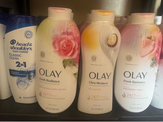 Bathroom shower Body Wash Shampoo Condition Dove (Please Read Description)