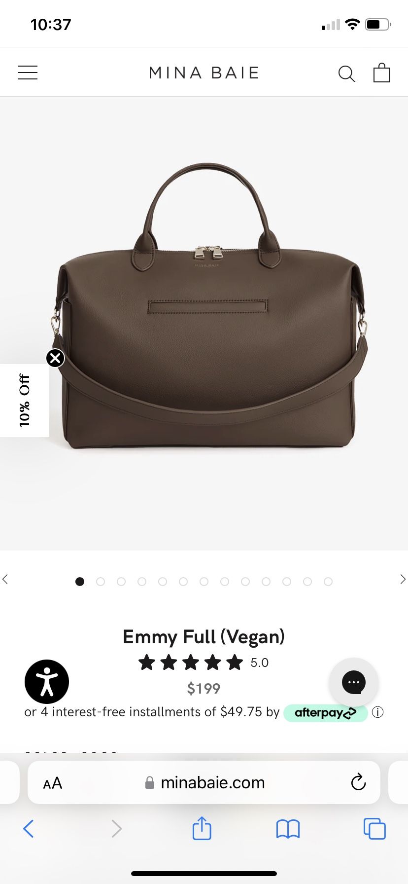 Mina Baie Diaper Bag