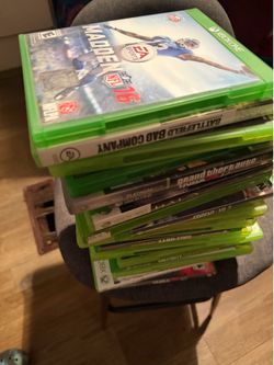 Xbox one and 360 video games
