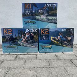 Kayaks Sealed Brand New K1 K2 Kayaks New Explorer And Challenger 