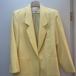 Women’s Yellow Blazer