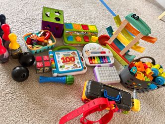 Lot of toddler toys