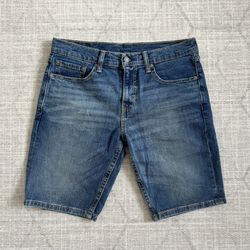 Levi’s Strauss 511 Men’s Dark Blue Casual Summer Slim Denim Jean Shorts
