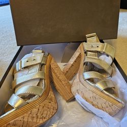 Bebe Platform Heels 