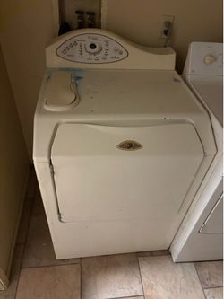 Washer and gas dryer