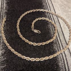 ***SPECIAL TODAY ONLY $200*** 24" Long & Thick Vintage Sterling Silver Necklace/Chain