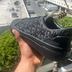 Dior Black Suede