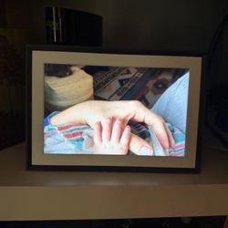 2 Aura Digital Photo Frames — Wi-Fi Smart Frame, Excellent Condition