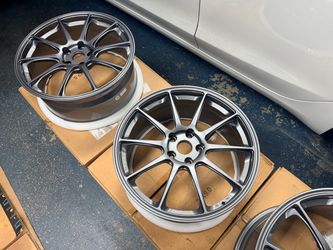 Forged Titan 7 TR-10 Full Wheel Set 19” Front 20” Rear New in Boxh