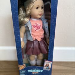 American Girl Doll Tenney Retired Brand New In Box With Book