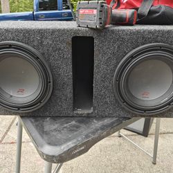 Alpine Type R 10s Ported Box And CT Sounds Amp