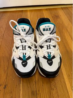 Nike Air Max 96 II sneakers in the White Mystic Teal colorway