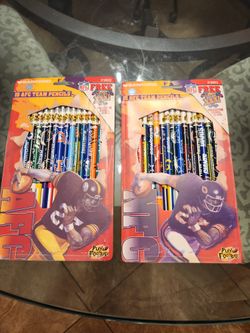 NFL 1997 Pencil Sets