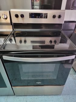 Whirlpool Electric Stove Stainless Steel