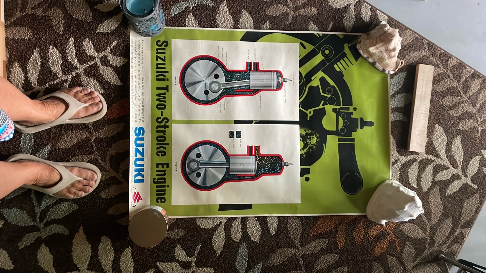 1965 Suzuki Poster $50