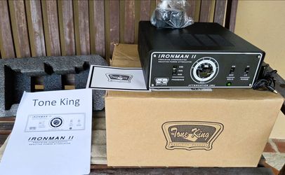 ToneKing Iron Man II attenuator 100 watt Tone King Impedance Matching, Reactive Attenuation USA wBox