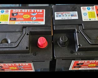 From group-47, new battery for car, 1 year warranty