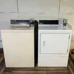 Coin Operated Washer And Dryer