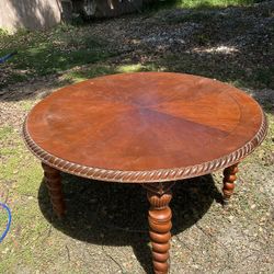 Antique Table Coops Feet