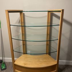 Corner Entertainment Shelves 
