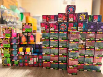 NeeDoh Squishy Toys - Nice Cream Cones, Mello Mallo, fuzz ball, fuzzcatt, teenie fuzz, sploot