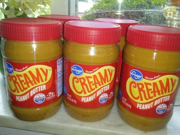 (5) Peanut Butter! Kroger Brand! Fresh! 