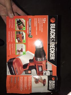 Black and Decker portable drill