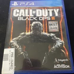 Bo3 For (ps4)