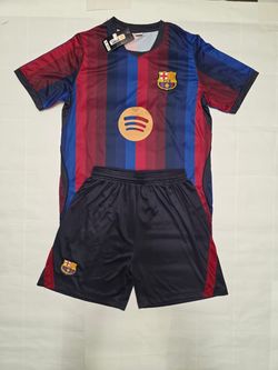 FC Barcelona Home Jersey and Shorts Set
