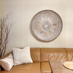 🎨 Boho Wall Art (Handcrafted Mandala Design)