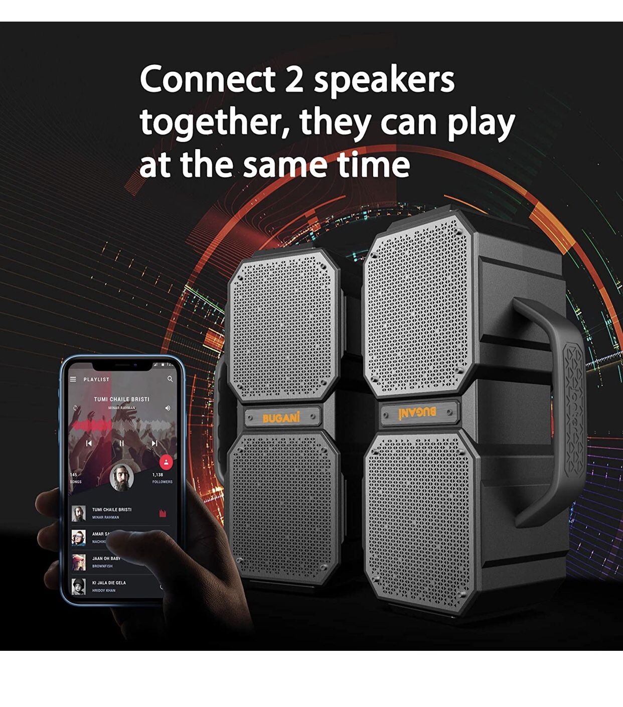 Bluetooth Speaker, M83Portable Bluetooth Speakers,Bluetooth