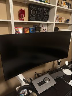 LG 34 inch WQHD Monitor + Arm