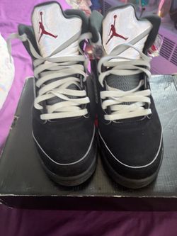Jordan 5 Black Metallic Reimagined Size 11 Og All
