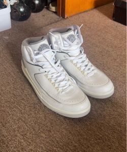 Air Jordan 2 Retro White/Grey Size 13