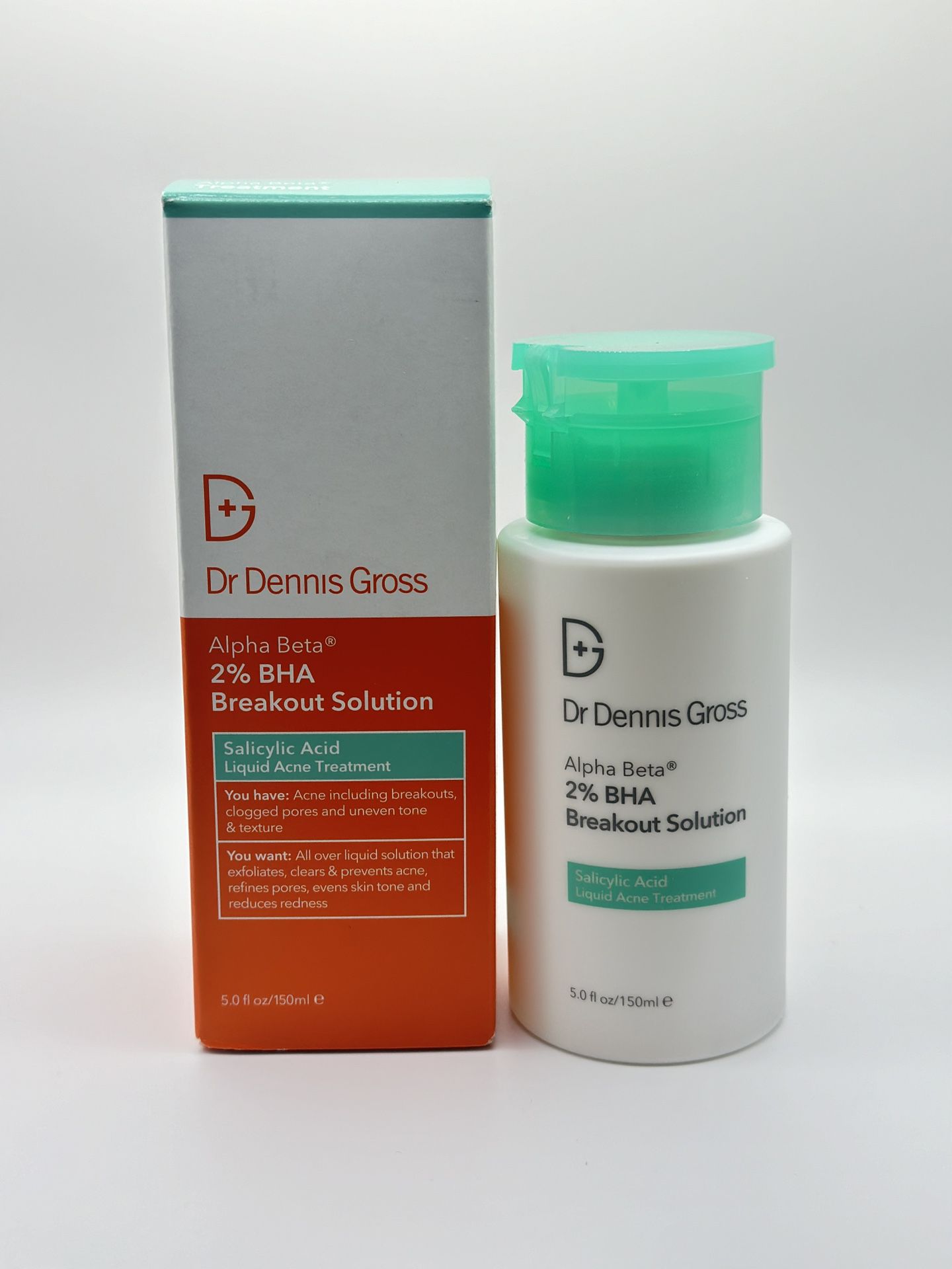 Dr. Dennis Gross Skincare Alpha Beta® 2% BHA + Breakout Solution 150ml